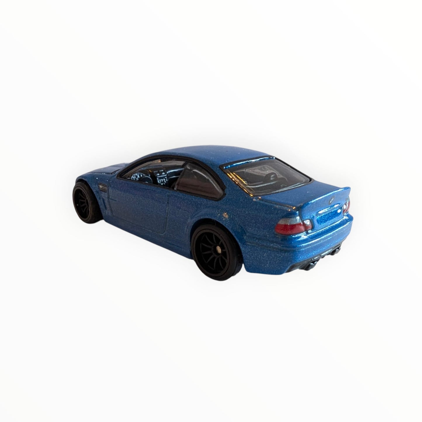 Hot Wheels Premium Deutschland Design – BMW M3 E46 – Blau-Metallic – Real Riders – Full Metal Body – lose