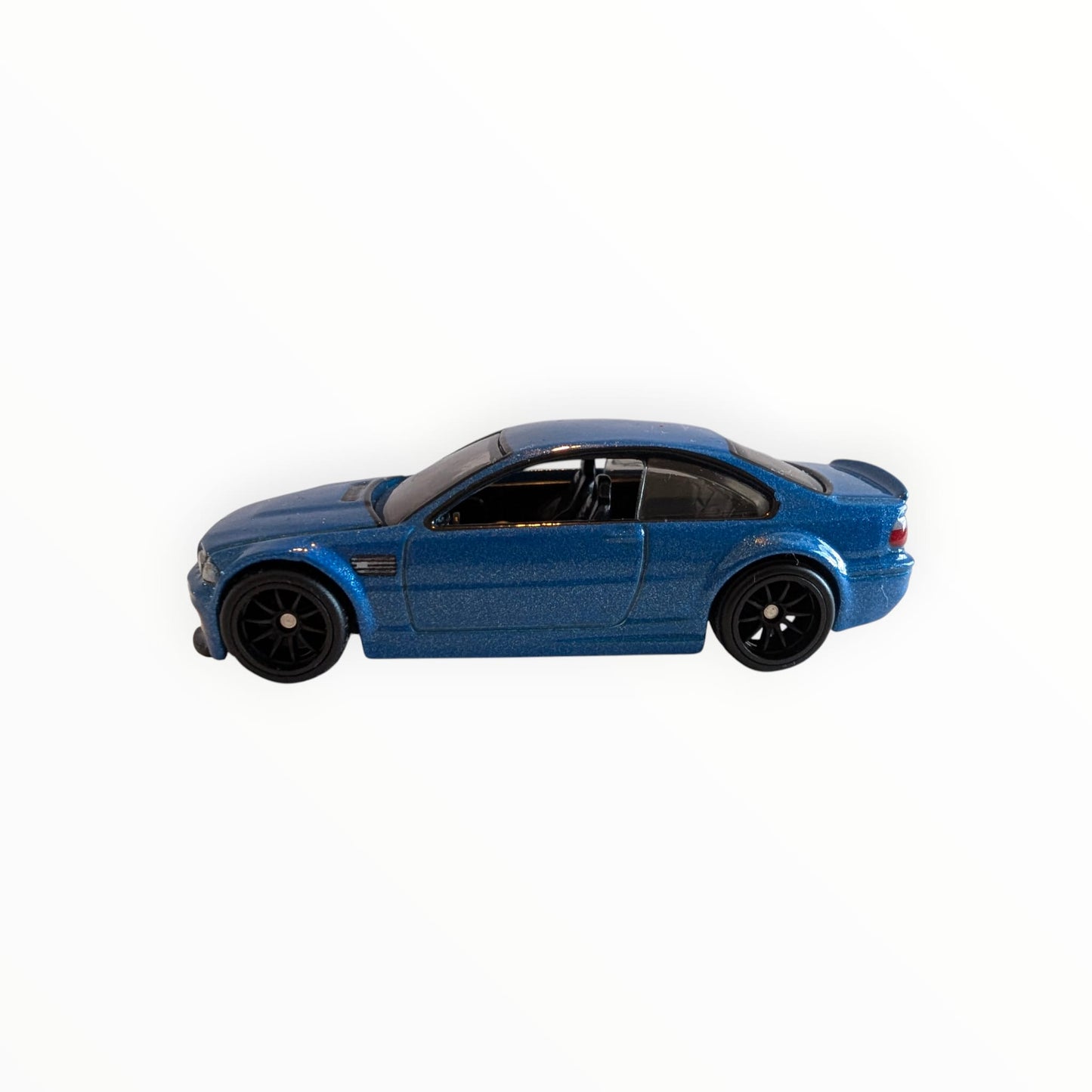 Hot Wheels Premium Deutschland Design – BMW M3 E46 – Blau-Metallic – Real Riders – Full Metal Body – lose