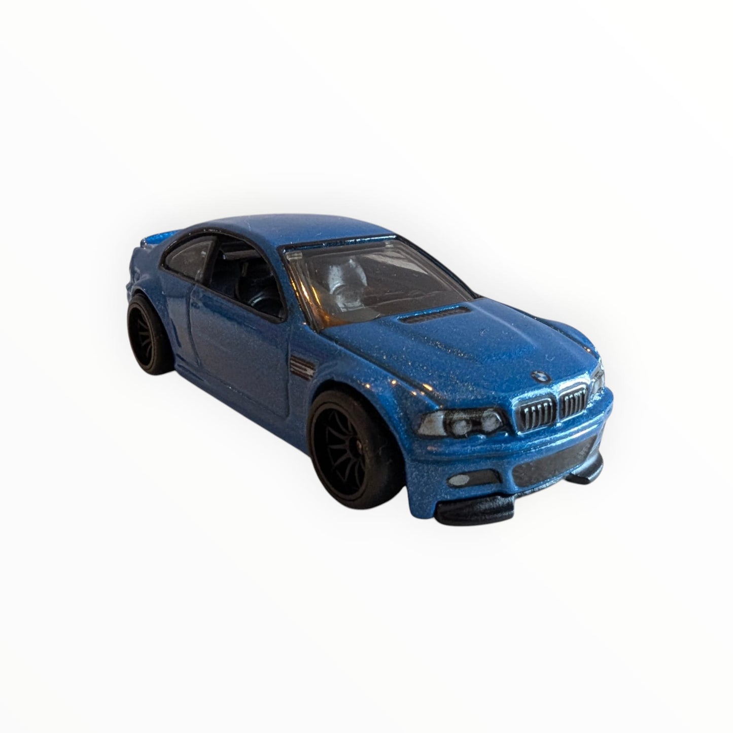 Hot Wheels Premium Deutschland Design – BMW M3 E46 – Blau-Metallic – Real Riders – Full Metal Body – lose