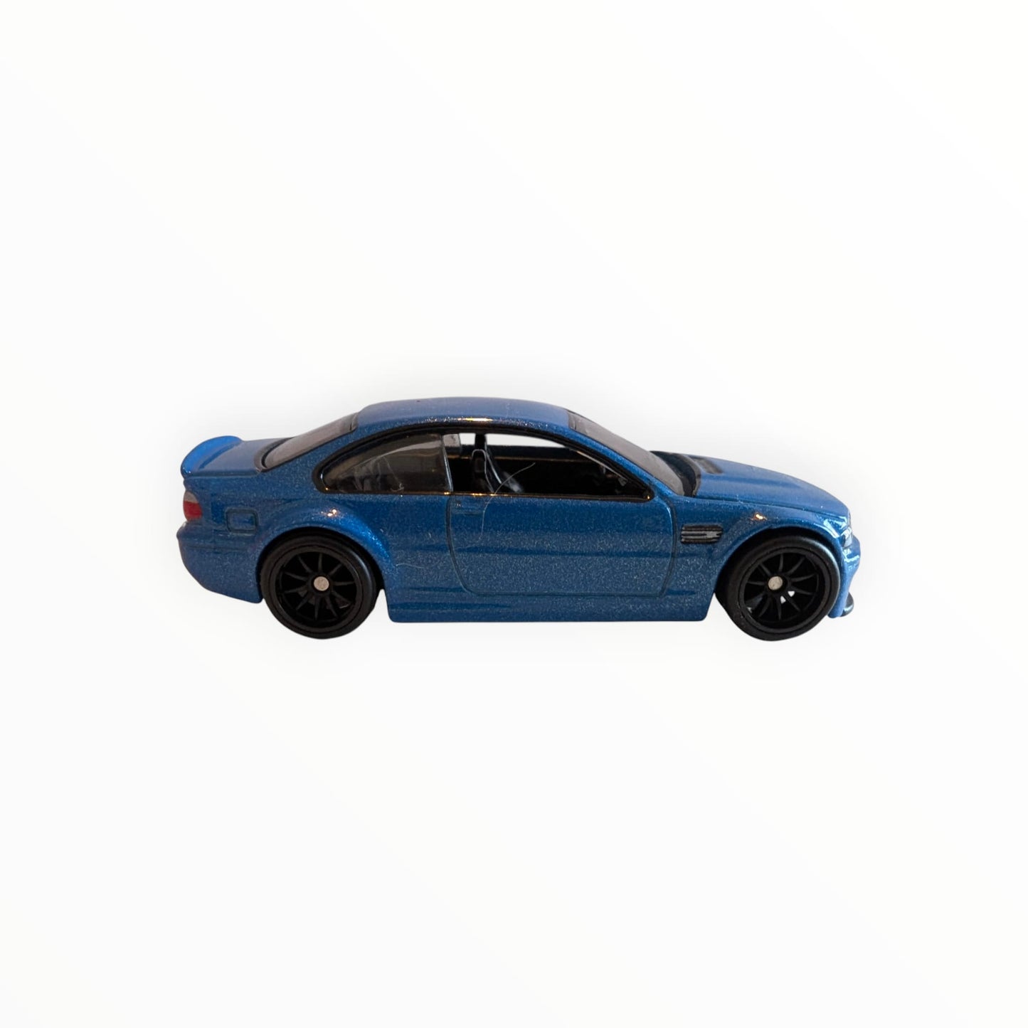 Hot Wheels Premium Deutschland Design – BMW M3 E46 – Blau-Metallic – Real Riders – Full Metal Body – lose