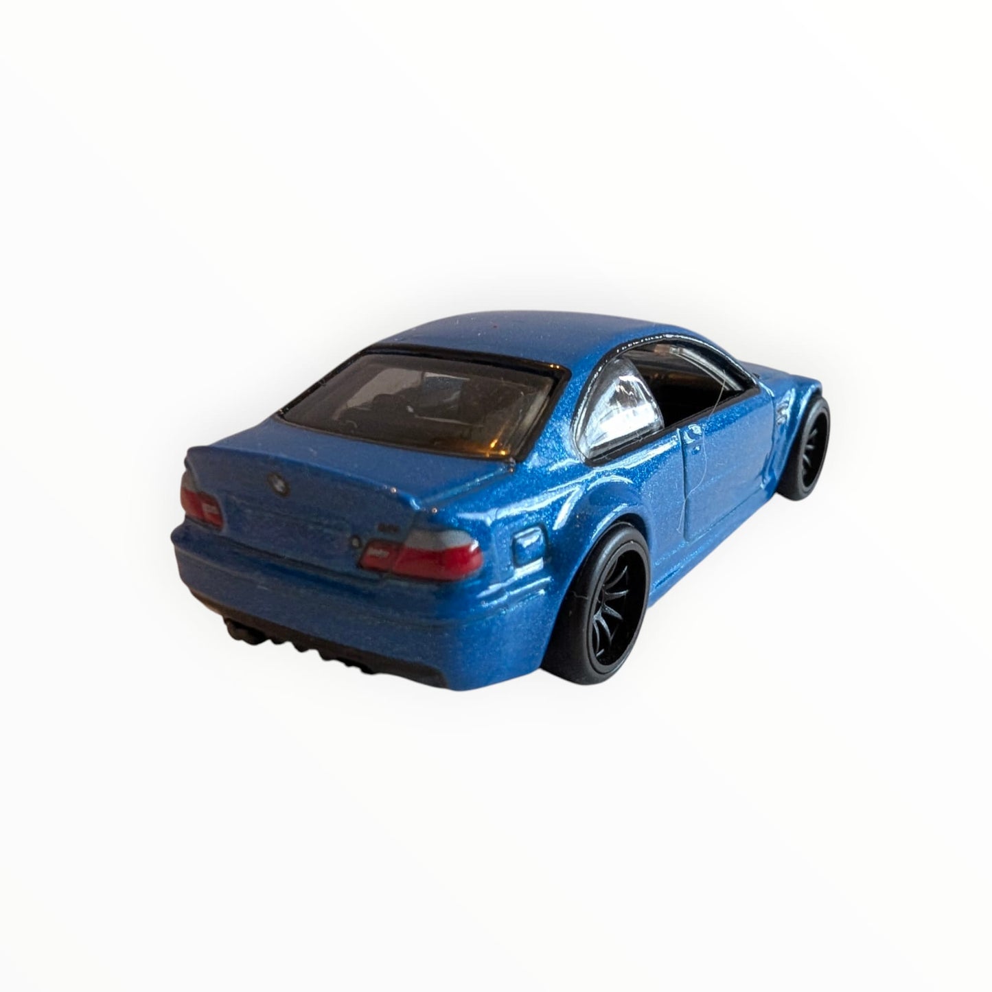 Hot Wheels Premium Deutschland Design – BMW M3 E46 – Blau-Metallic – Real Riders – Full Metal Body – lose