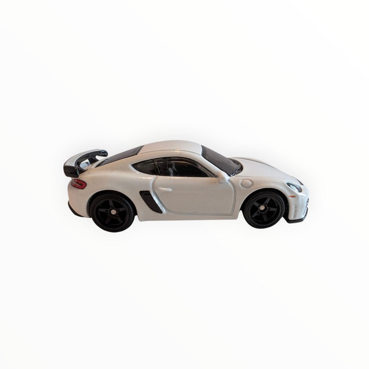 Hot Wheels Premium Boulevard #93 – Porsche 718 Cayman GT4 – Weiß – Real Riders – Full Metal Body – lose