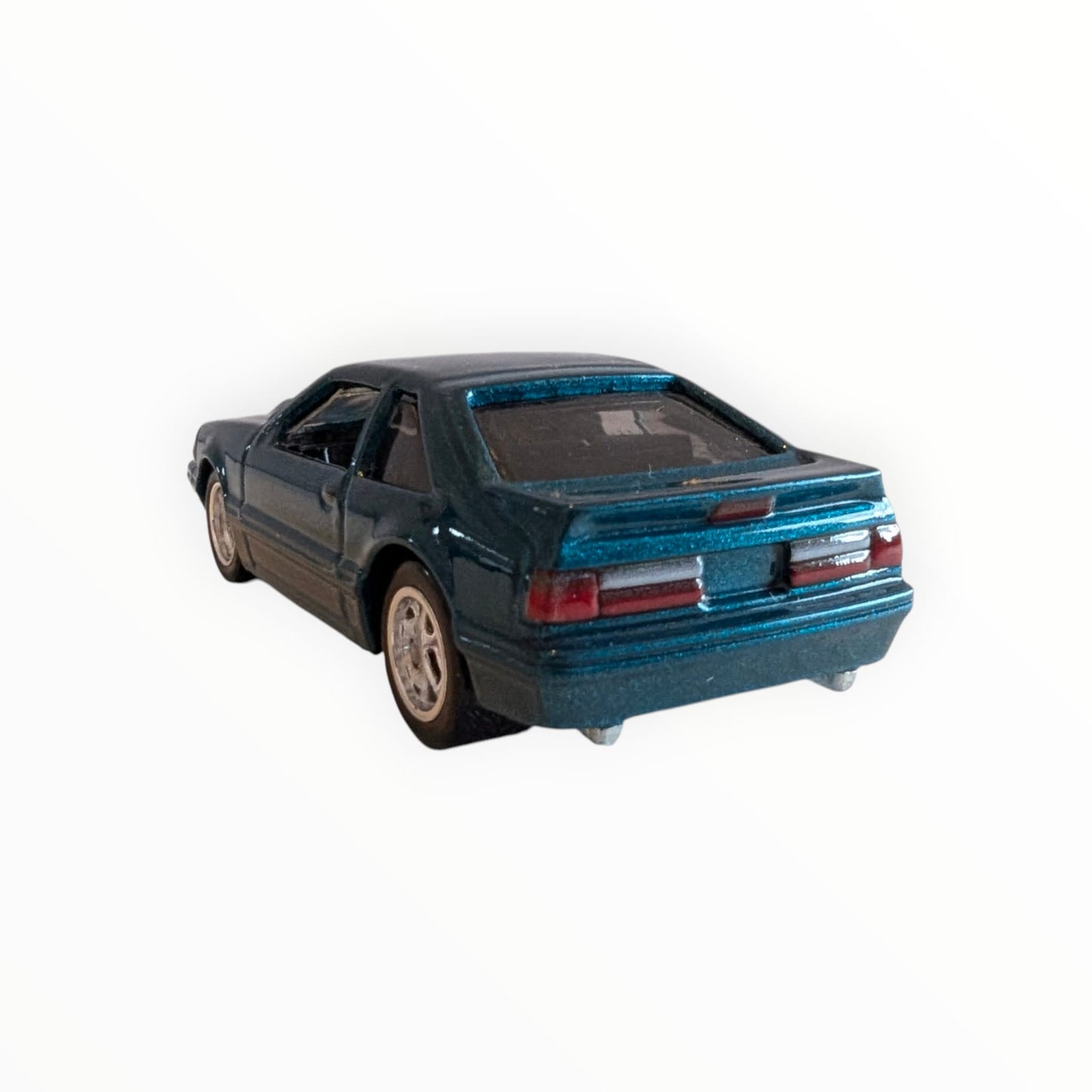Hot Wheels Premium Fast & Furious – `92 Ford Mustang – Türkis/Blau-Metallic – Real Riders – Full Metal Body – lose
