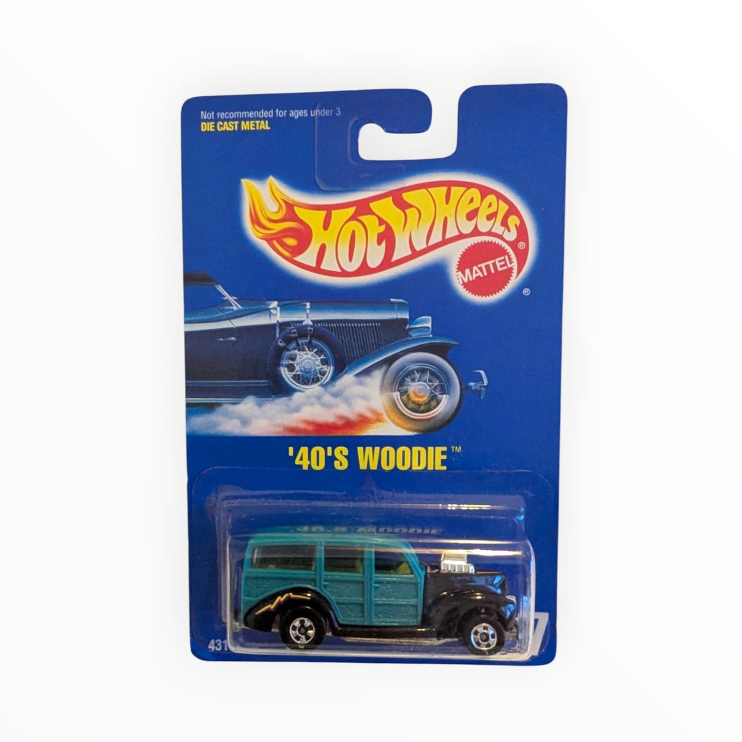 Hot Wheels ’40’s Woodie – Blue Card – 1993 – OVP