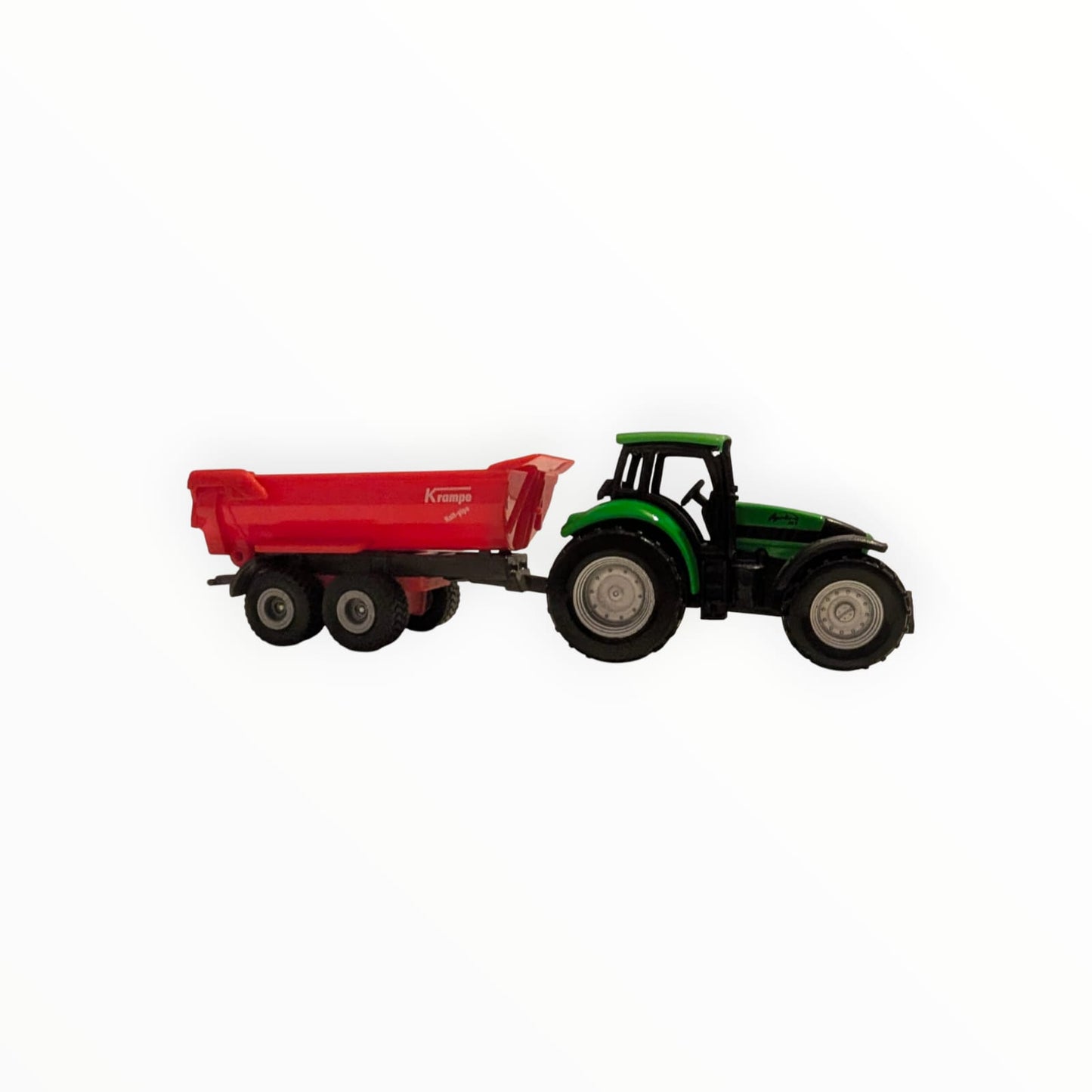 SIKU 0859 Deutz-Fahr Traktor mit SIKU 1632 Krampe Half-Pipe Muldenkipper – ohne OVP