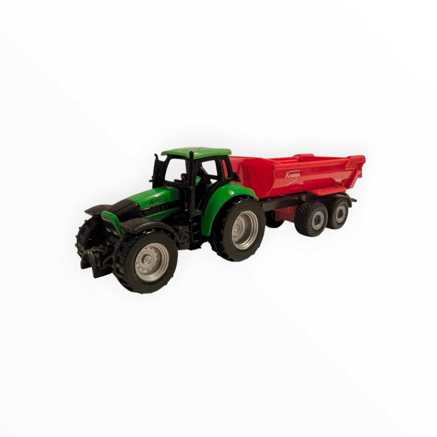 SIKU 0859 Deutz-Fahr Traktor mit SIKU 1632 Krampe Half-Pipe Muldenkipper – ohne OVP