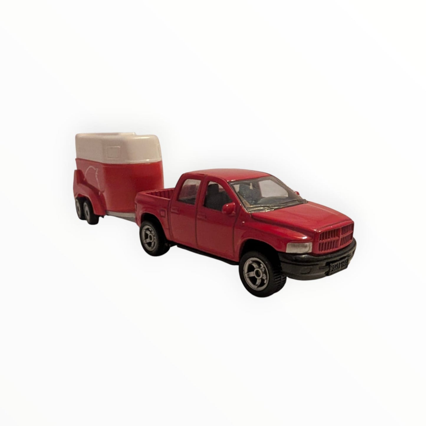 SIKU – Dodge Pick-up mit Böckmann Pferdeanhänger | SIKU 0868 / SIKU 1651 | ohne OVP