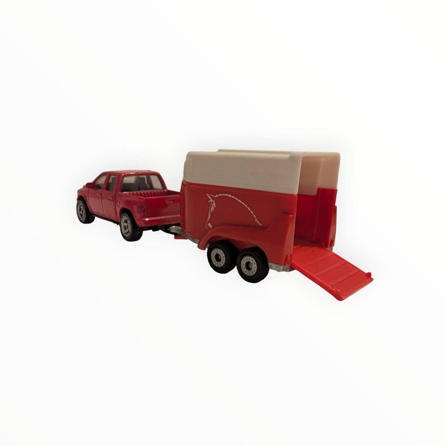 SIKU – Dodge Pick-up mit Böckmann Pferdeanhänger | SIKU 0868 / SIKU 1651 | ohne OVP