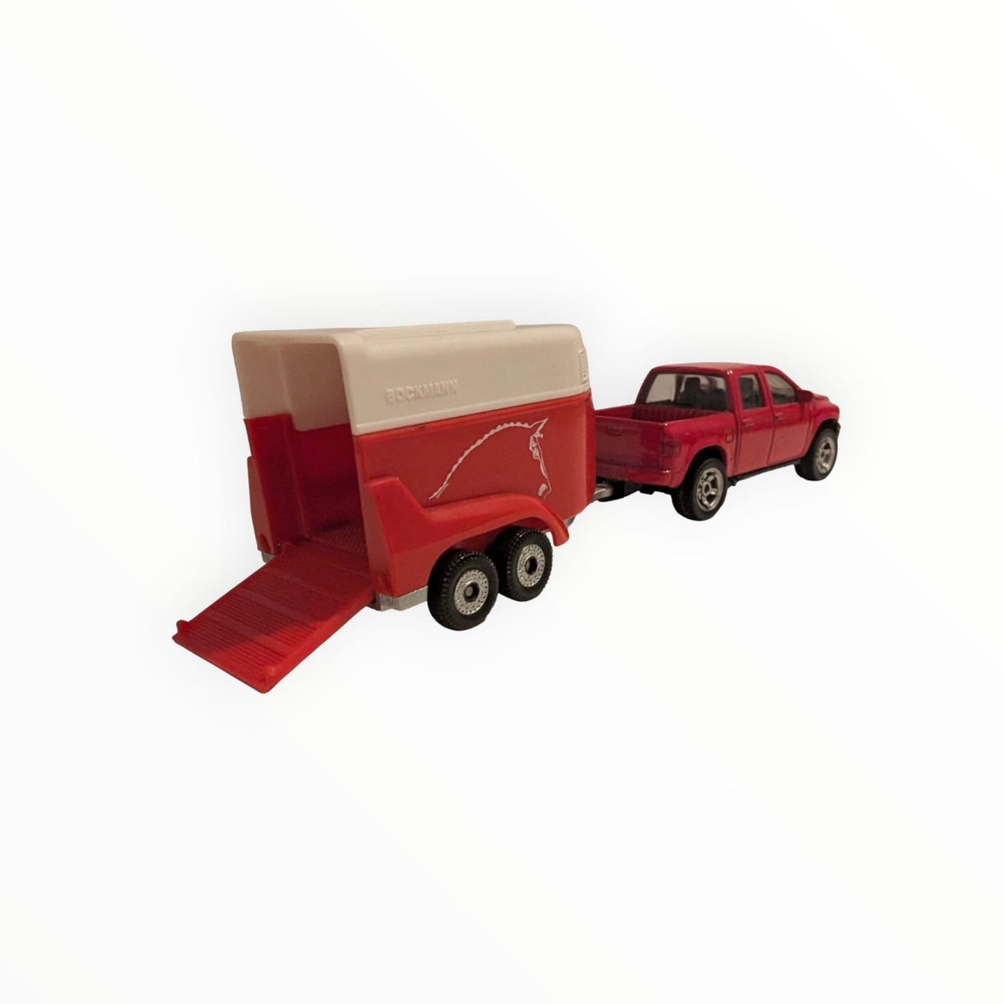 SIKU – Dodge Pick-up mit Böckmann Pferdeanhänger | SIKU 0868 / SIKU 1651 | ohne OVP