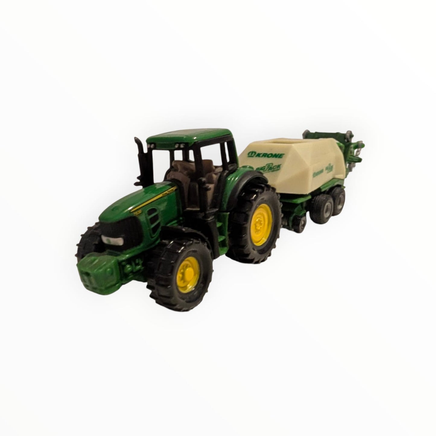 SIKU Gespann – John Deere Traktor mit Krone Big Pack Ballenpresse | SIKU 1009 / SIKU 1628 | ohne OVP