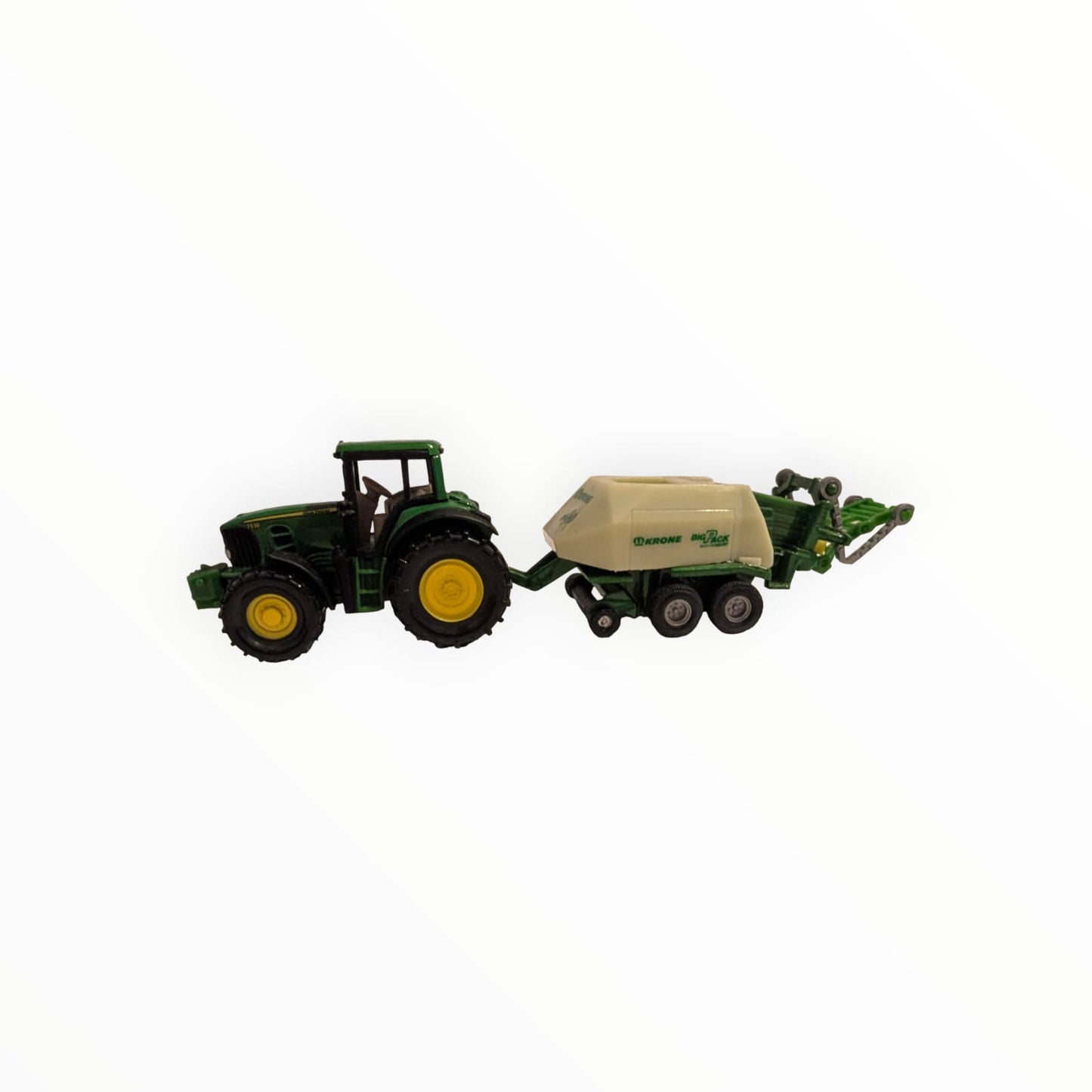SIKU Gespann – John Deere Traktor mit Krone Big Pack Ballenpresse | SIKU 1009 / SIKU 1628 | ohne OVP