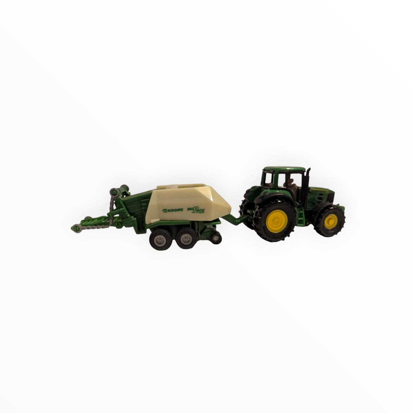 SIKU Gespann – John Deere Traktor mit Krone Big Pack Ballenpresse | SIKU 1009 / SIKU 1628 | ohne OVP