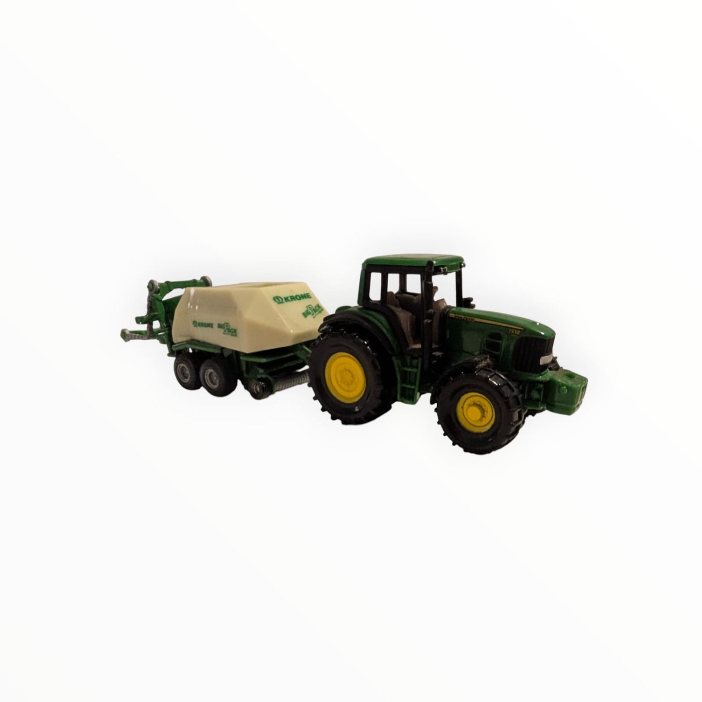 SIKU Gespann – John Deere Traktor mit Krone Big Pack Ballenpresse | SIKU 1009 / SIKU 1628 | ohne OVP