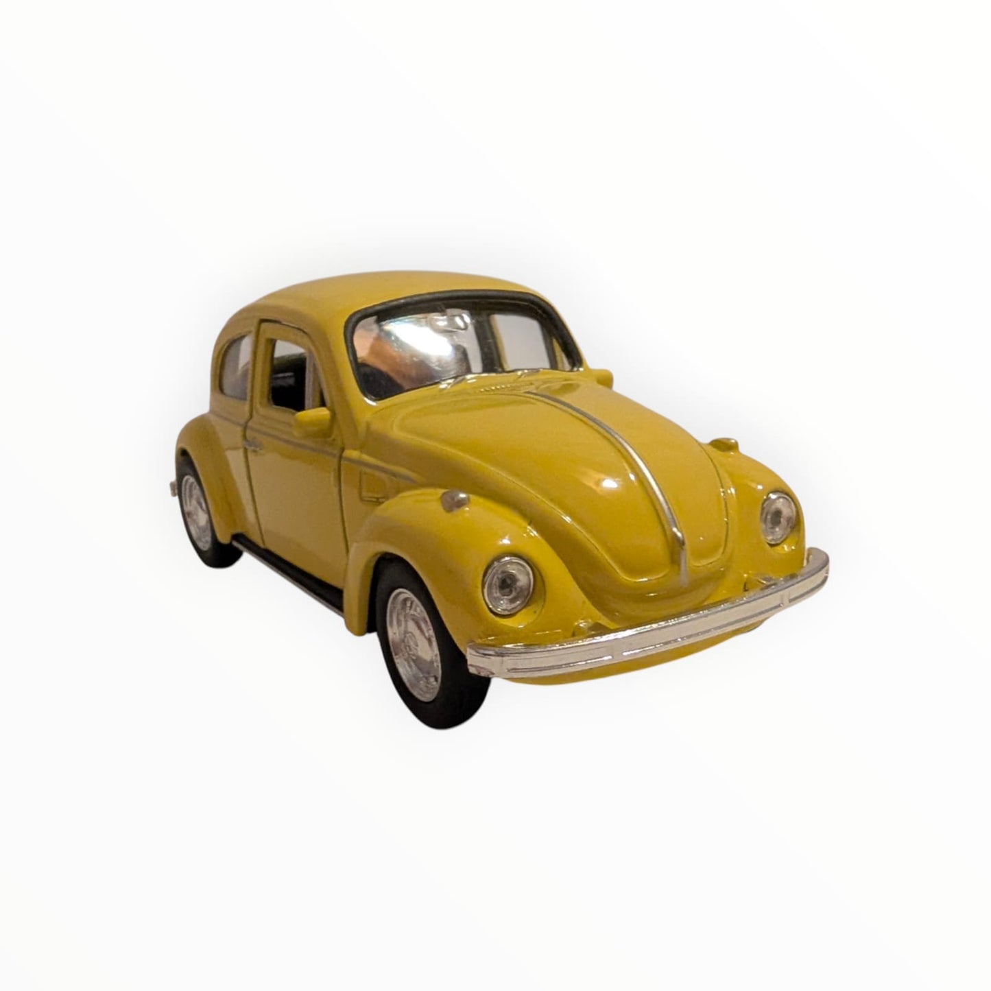 Welly VW Käfer – gelb | 1:43 | Rückzugmotor | Neuware