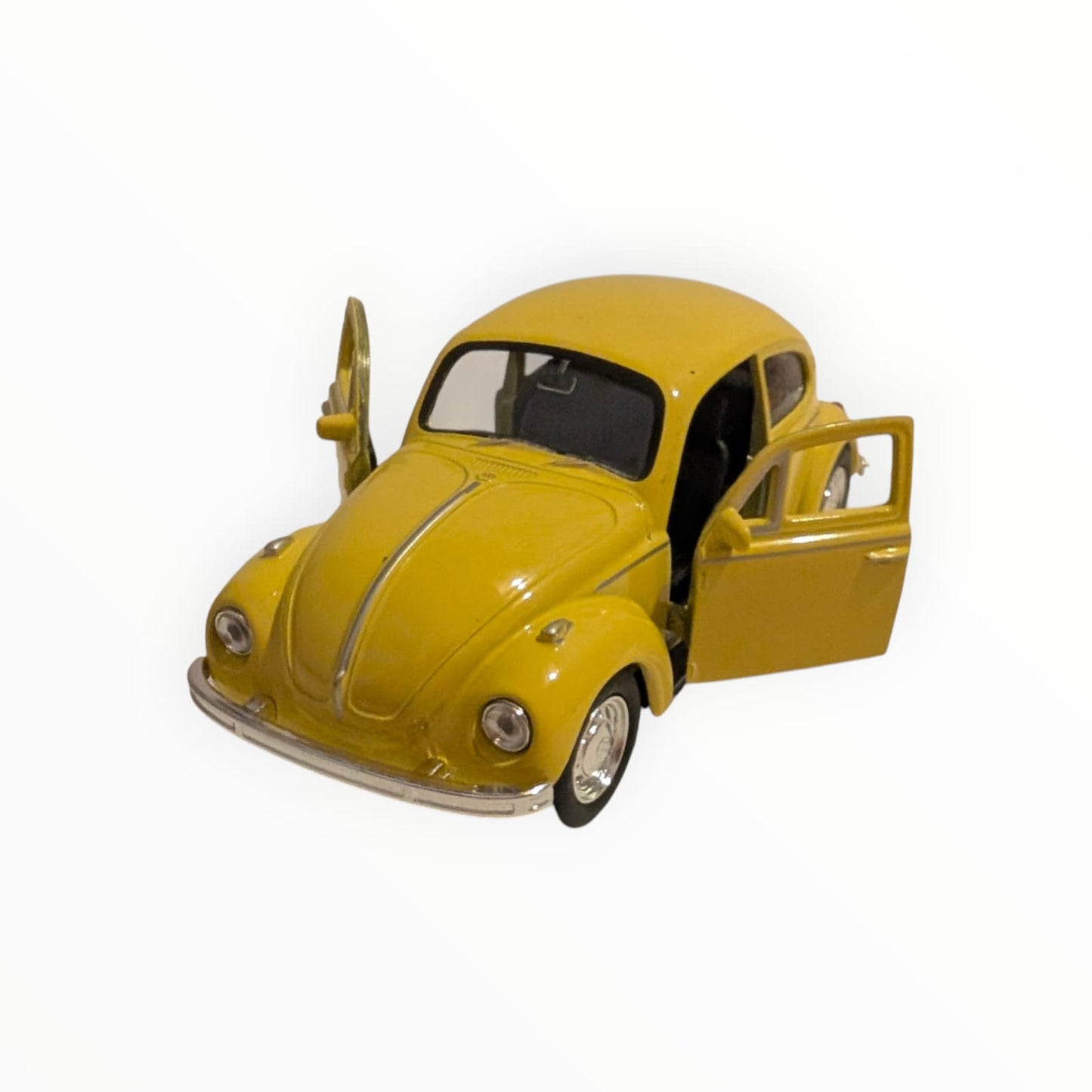 Welly VW Käfer – gelb | 1:43 | Rückzugmotor | Neuware