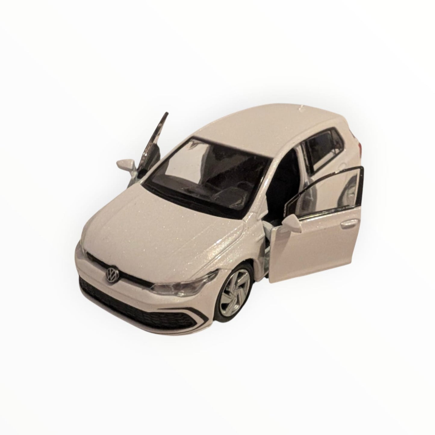 Welly VW Golf GTI – weiß | 1:43 | Rückzugmotor | Neuware
