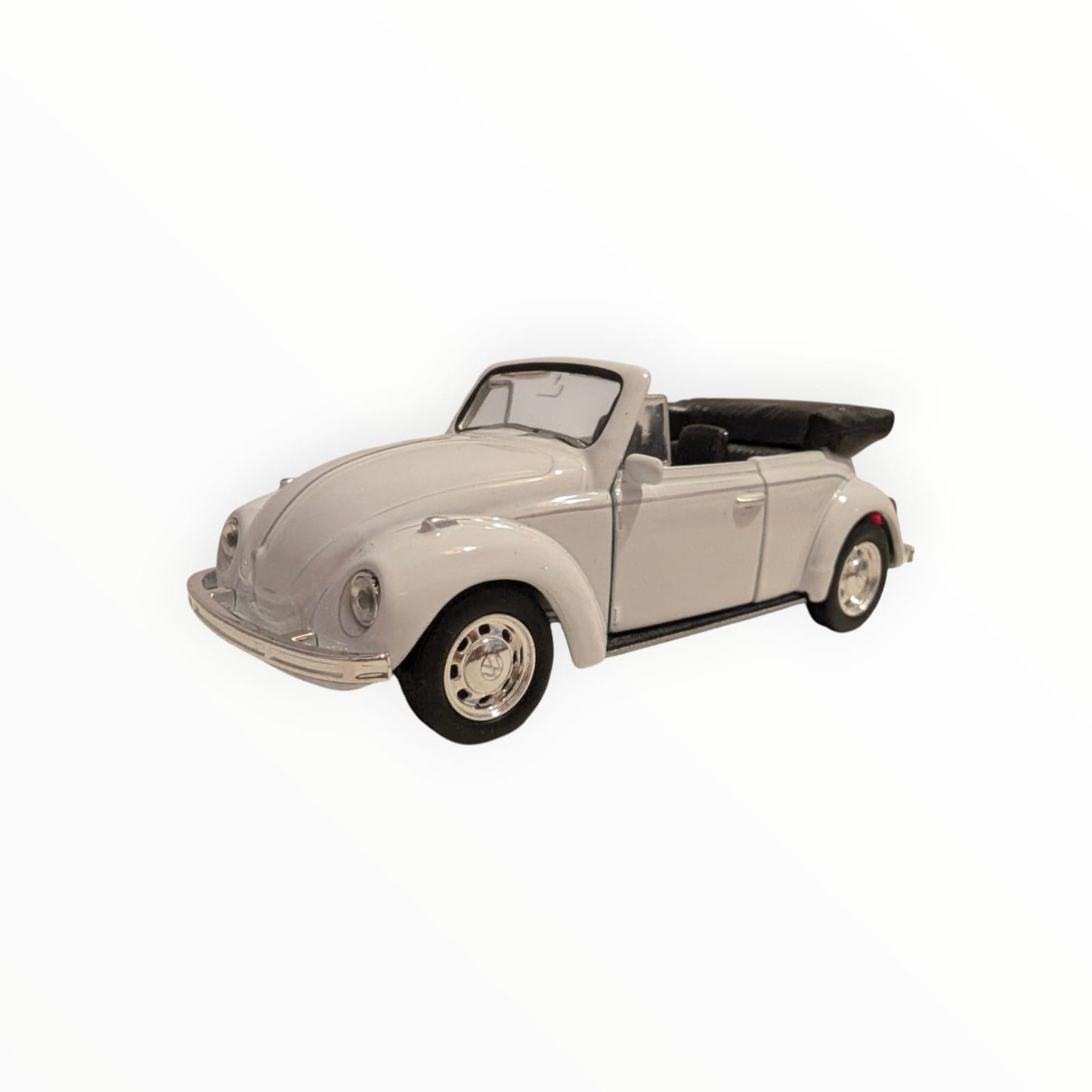 Welly VW Käfer Cabriolet – weiß | 1:43 | Rückzugmotor | Neuware