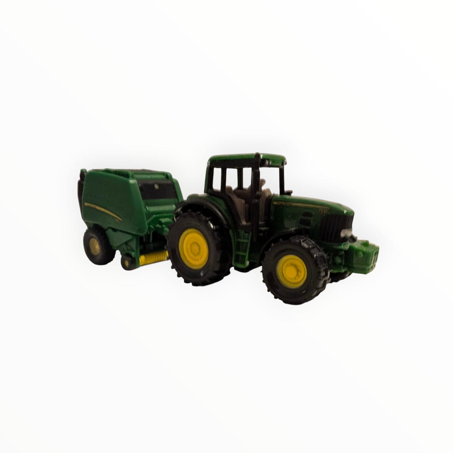 SIKU Gespann – John Deere Traktor mit John Deere Rundballenpresse | SIKU 1009 / SIKU 1473 | ohne OVP