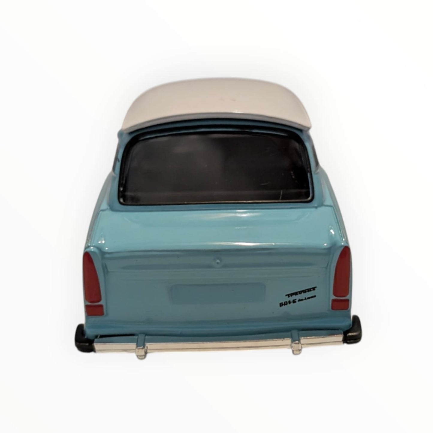 Welly Trabant 601 hellblau/weiß 1:43 – Neuware, Türen zum Öffnen
