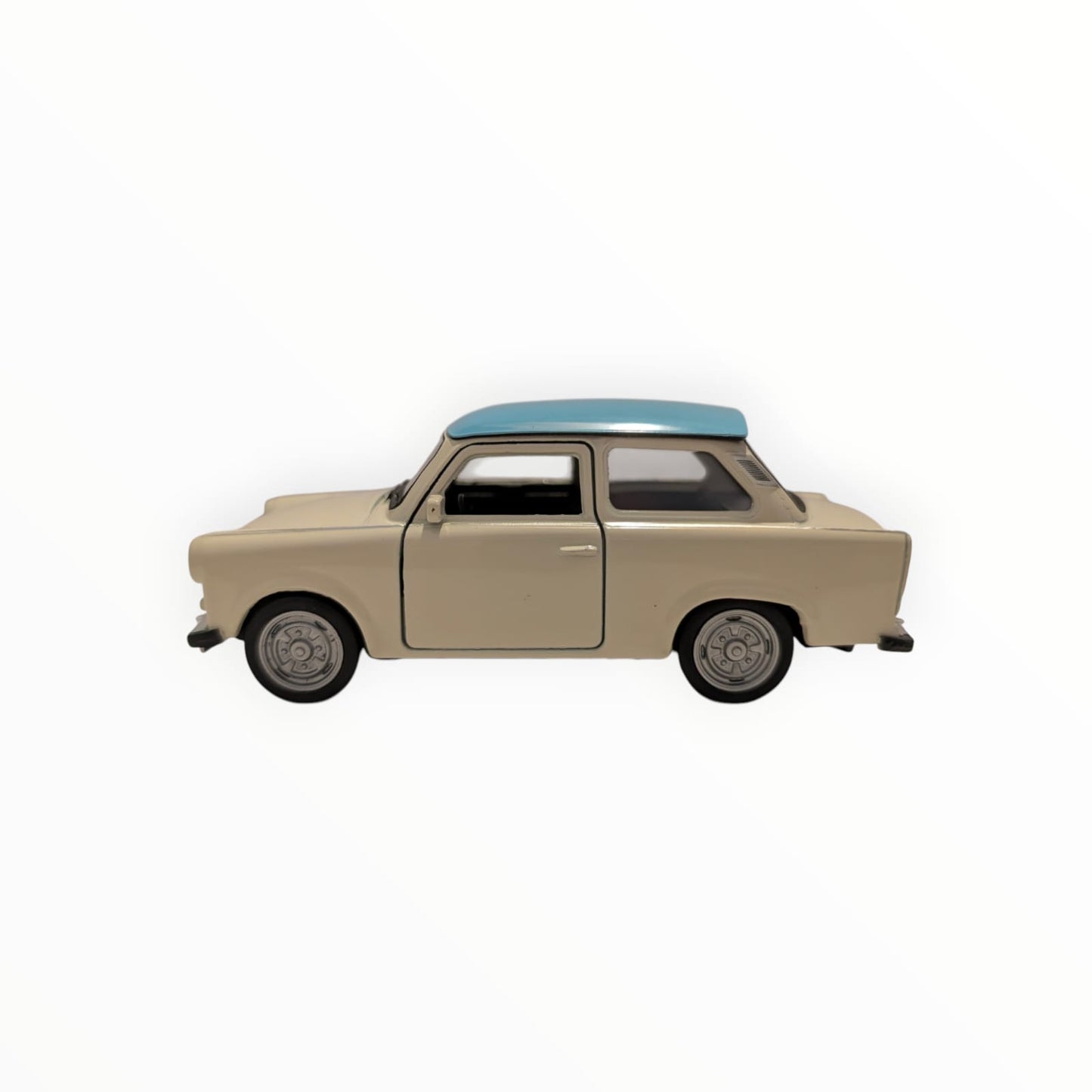 Welly Trabant 601 1:43 beige/blau – Neu ohne OVP, Türen zum Öffnen