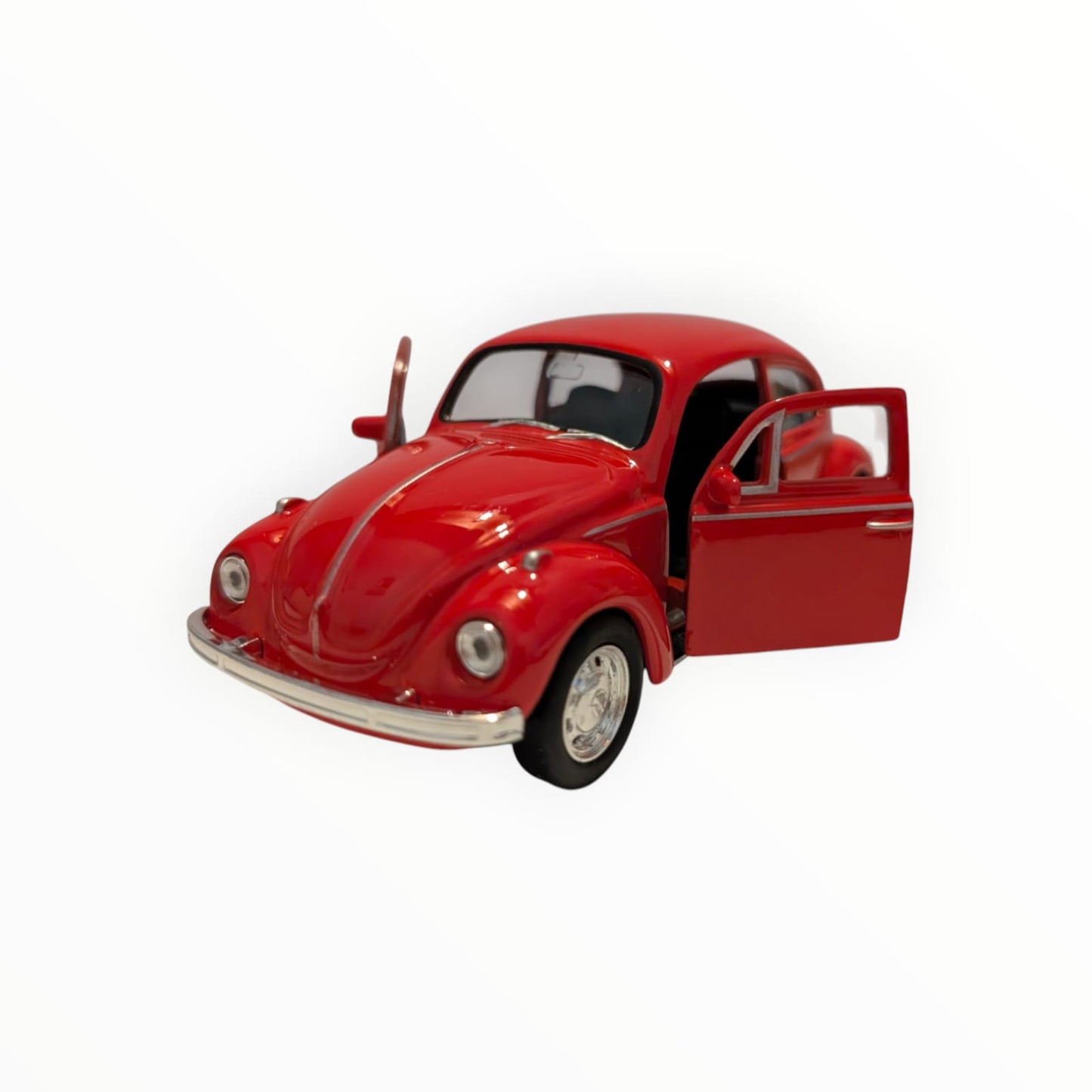 Welly VW Käfer – rot | 1:43 | Rückzugmotor | Neuware (Kopie)