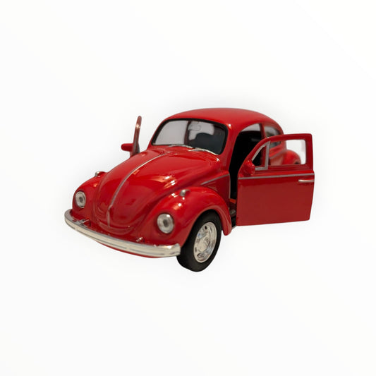Welly VW Käfer – rot | 1:43 | Rückzugmotor | Neuware (Kopie)