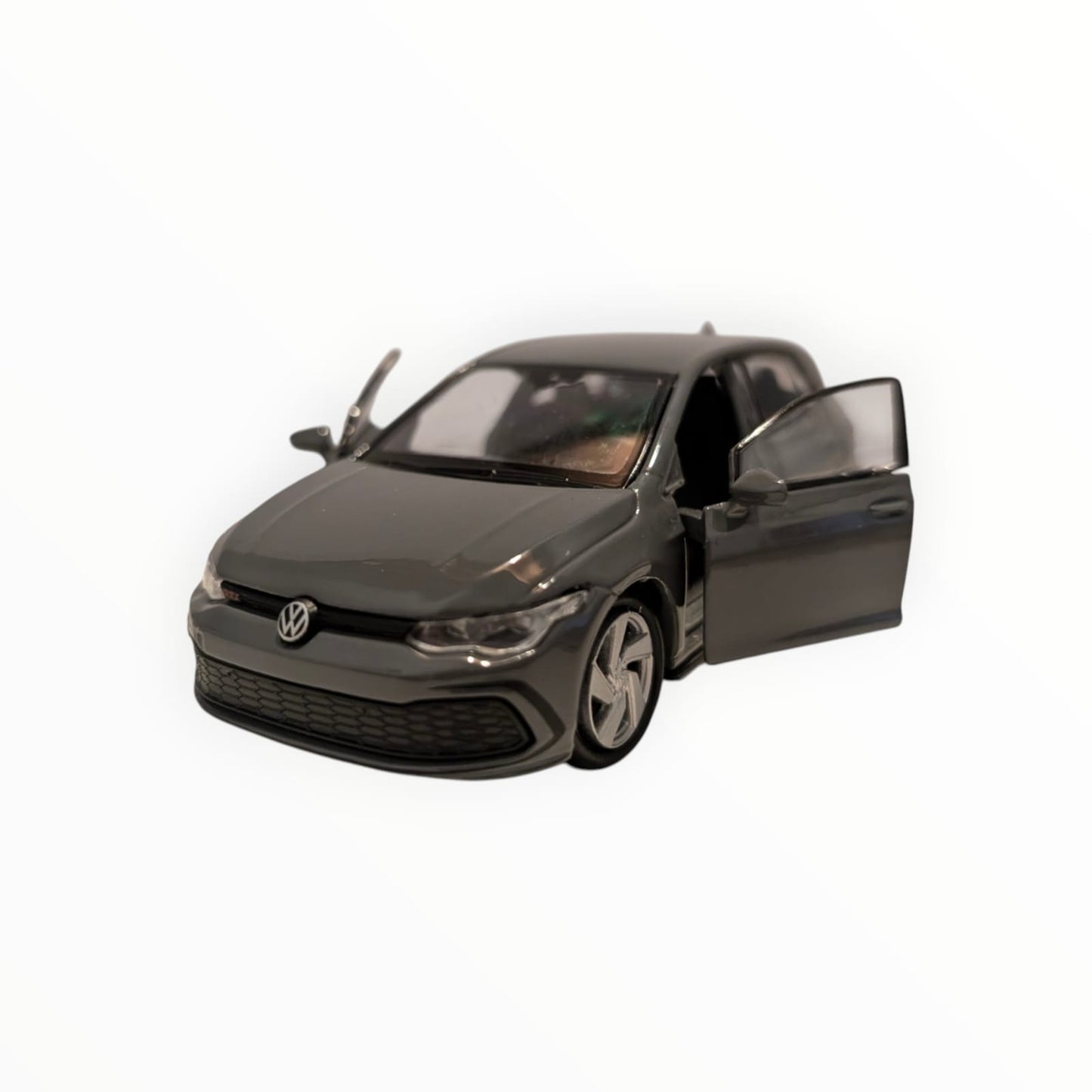 Welly VW Golf GTI – grau | 1:43 | Rückzugmotor | Neuware