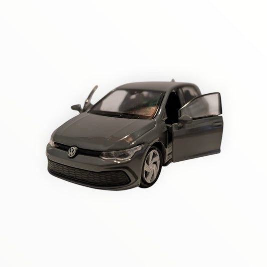 Welly VW Golf GTI – grau | 1:43 | Rückzugmotor | Neuware