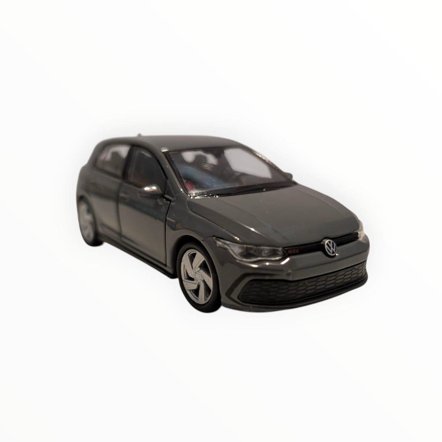 Welly VW Golf GTI – grau | 1:43 | Rückzugmotor | Neuware