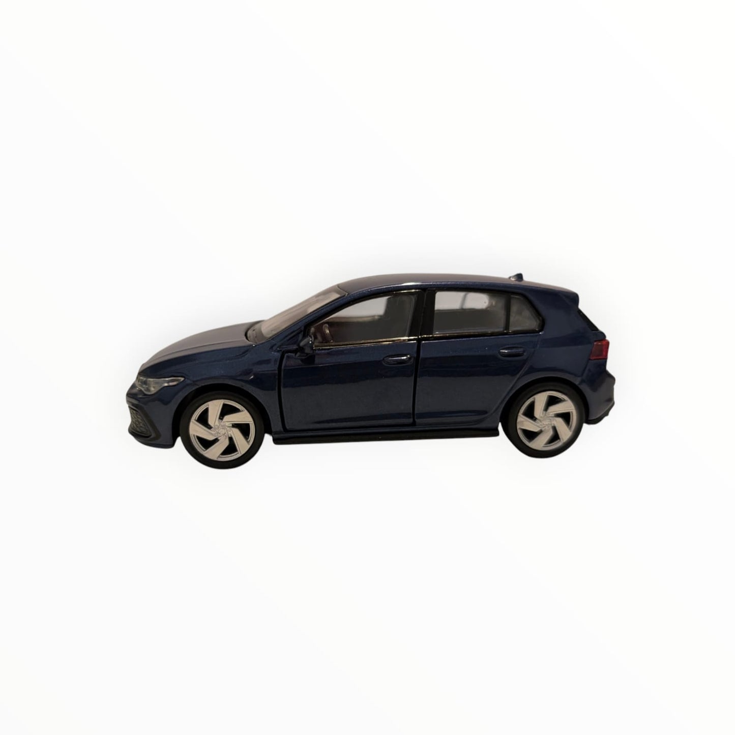 Welly VW Golf GTI – dunkelblau | 1:43 | Rückzugmotor | Neuware