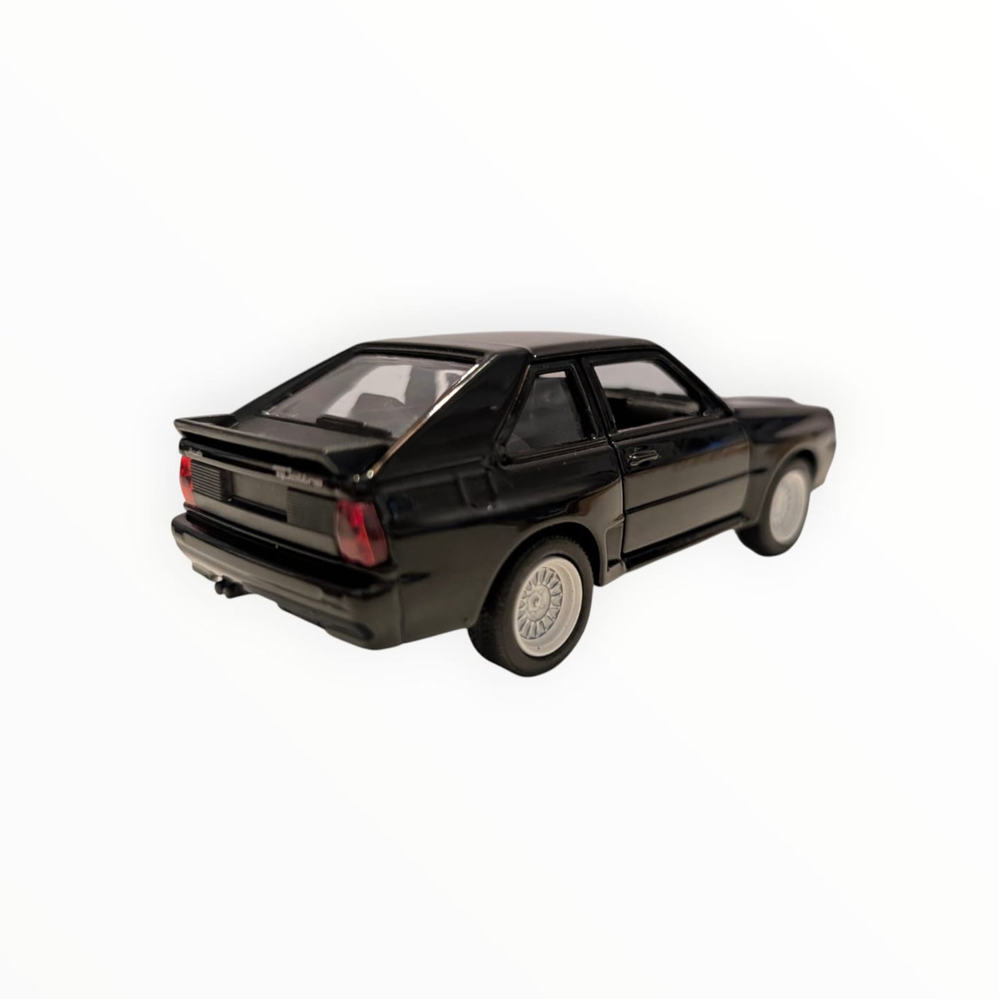 Welly Audi Sport quattro – schwarz | 1:43 | Rückzugmotor | Neuware