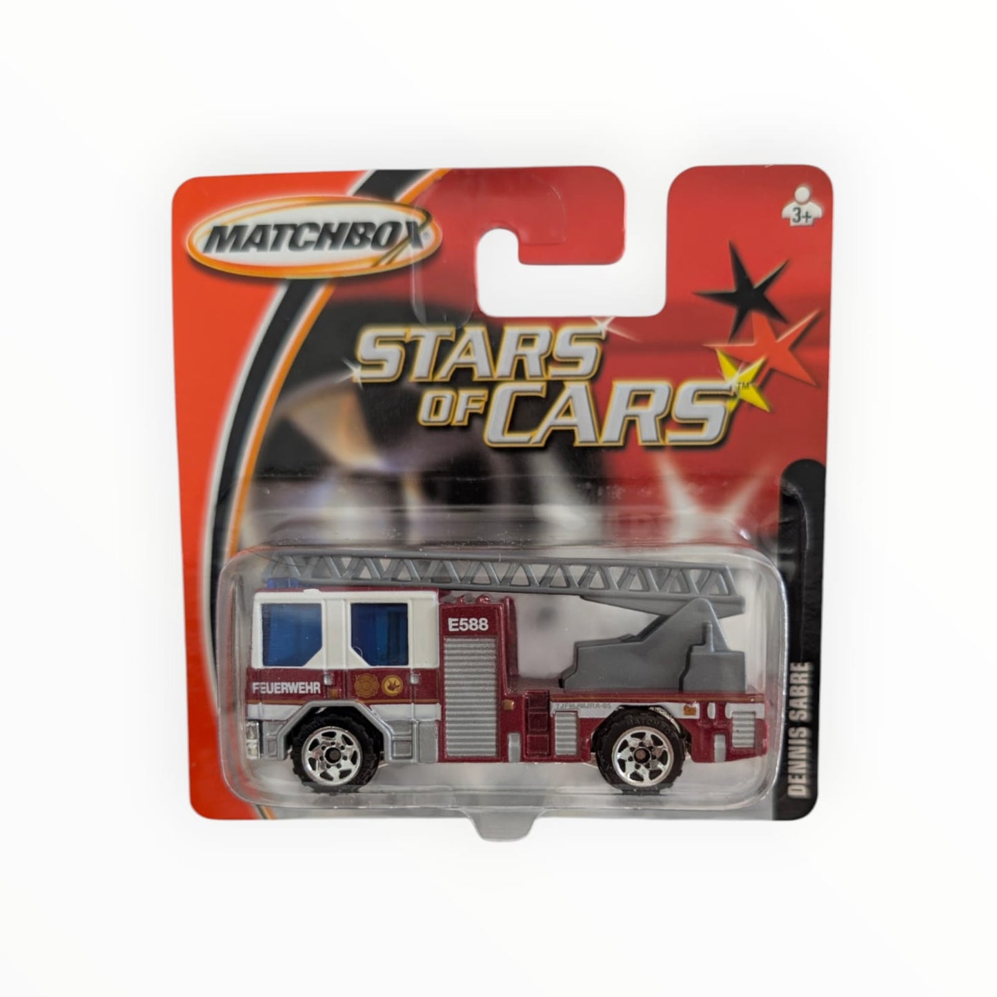 Matchbox Stars of Cars Dennis Sabre Feuerwehr E588 OVP