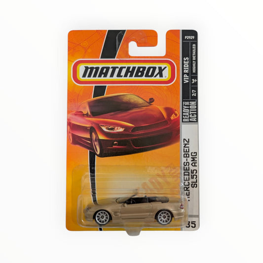 Matchbox Mercedes-Benz SL55 AMG VIP Rides 2/7 P2929 gold OVP