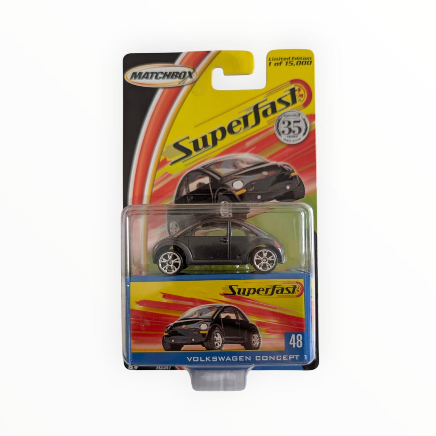 Matchbox Superfast Volkswagen Concept 1 #48 Limited Edition 1 of 15.000 OVP