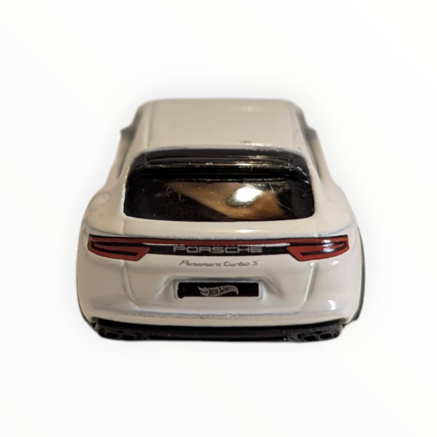 Hot Wheels Porsche Panamera Turbo S E-Hybrid Sport Turismo – weiß – lose – ca. 1:64