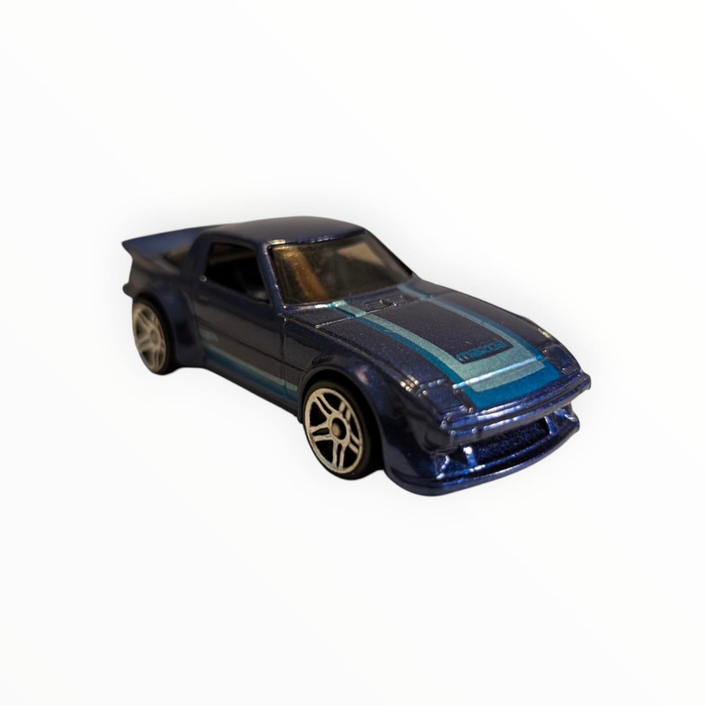 Hot Wheels Mazda RX-7 „Then and Now“ – blau metallic – lose – ca. 1:64  Artikelbeschreibung:
