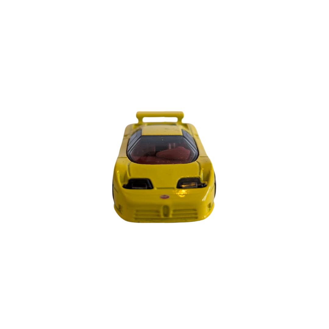 Hot Wheels ’94 Bugatti EB110 SS gelb – 1:64 Modellauto lose