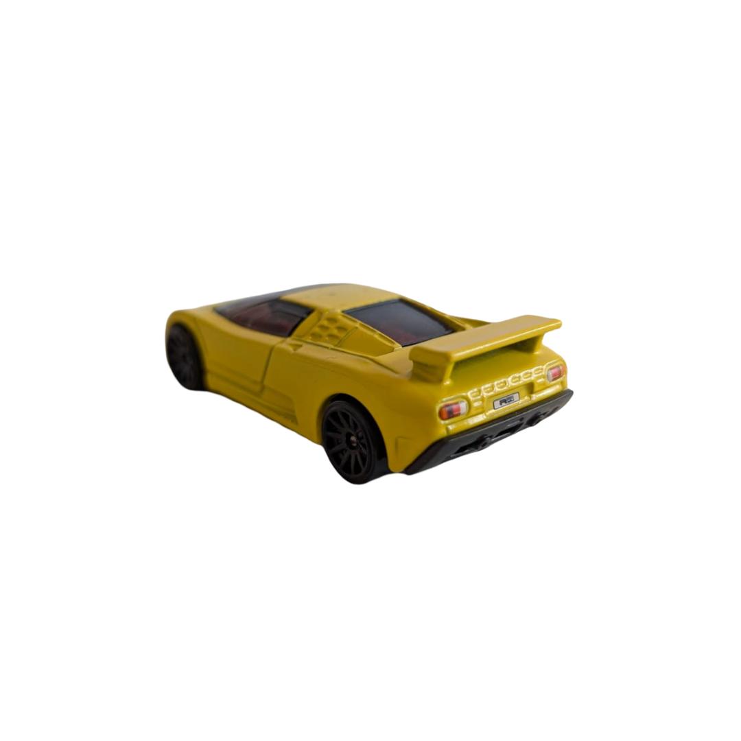 Hot Wheels ’94 Bugatti EB110 SS gelb – 1:64 Modellauto lose
