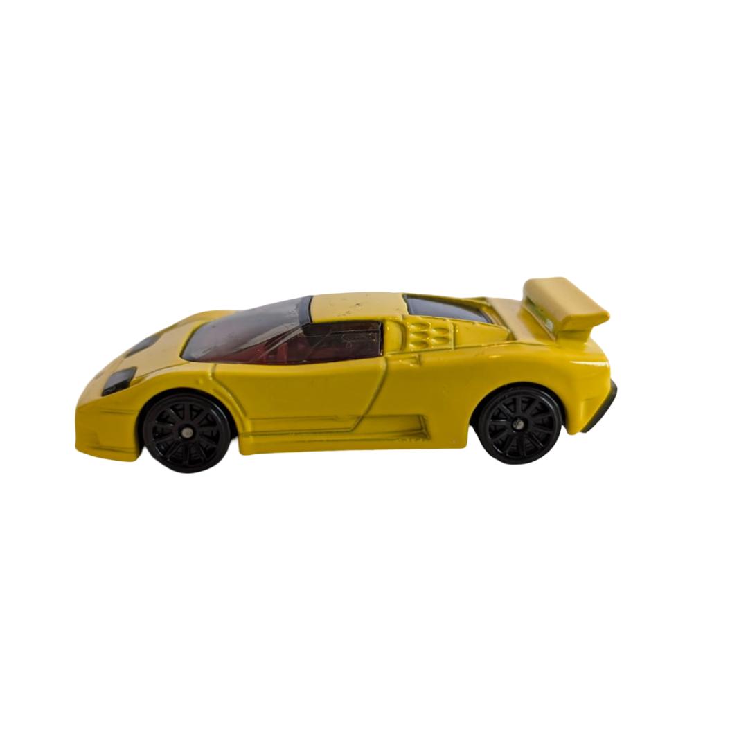 Hot Wheels ’94 Bugatti EB110 SS gelb – 1:64 Modellauto lose