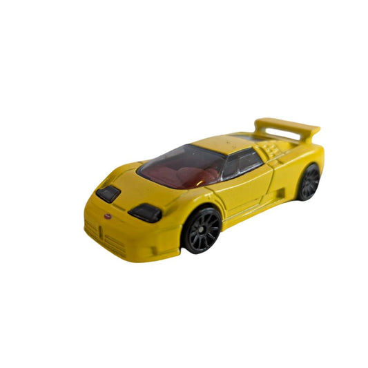 Hot Wheels ’94 Bugatti EB110 SS gelb – 1:64 Modellauto lose