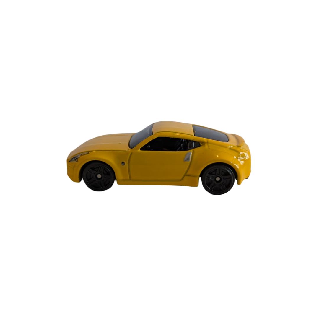 Hot Wheels Nissan 370Z Gelb – 1:64 Modellauto lose / gebraucht