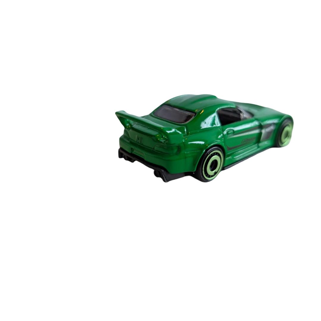 Hot Wheels Honda S2000 GReddy Grün – 1:64 Modellauto lose / gebraucht