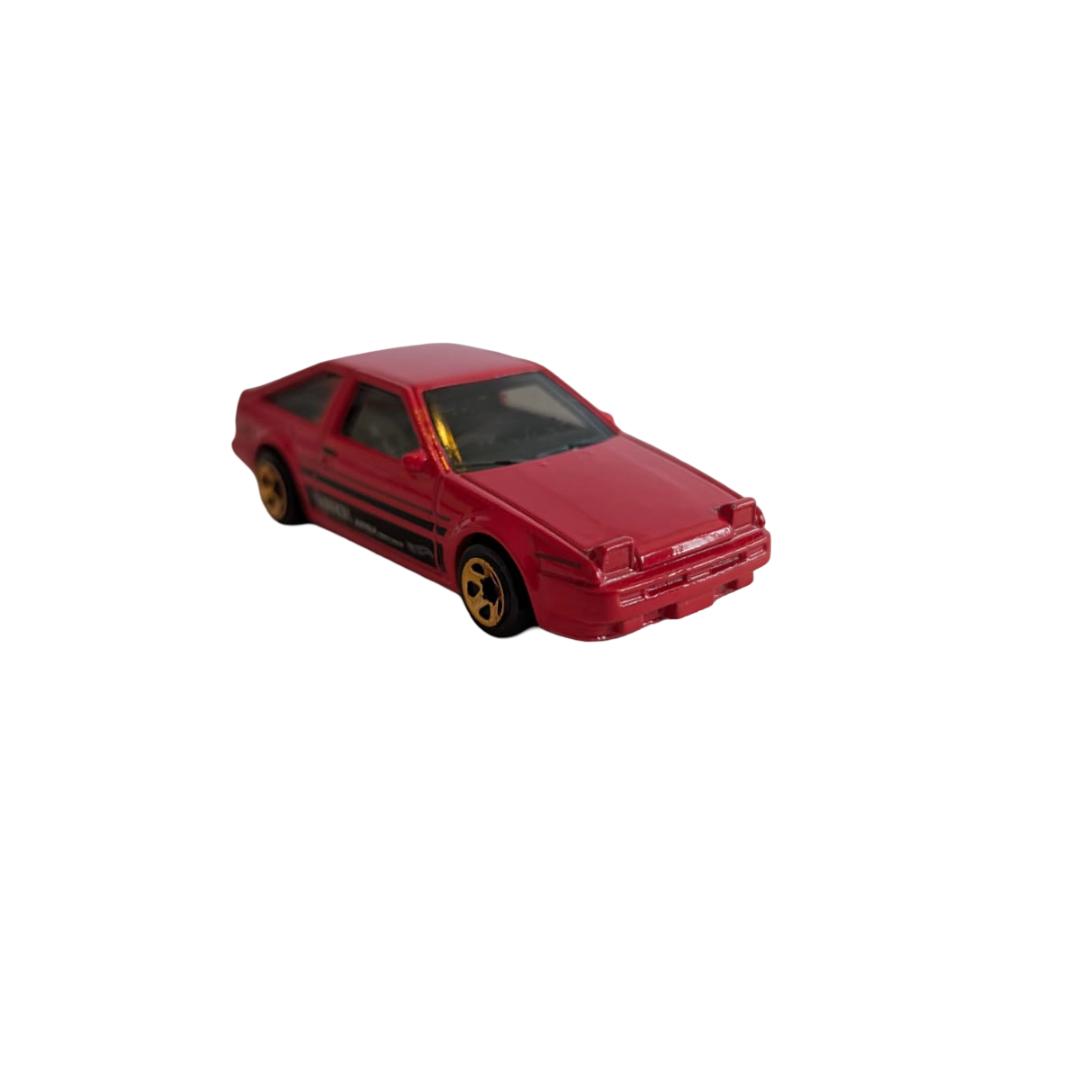 Hot Wheels Toyota AE86 Sprinter Trueno Rot – 1:64 Modellauto lose / gebraucht