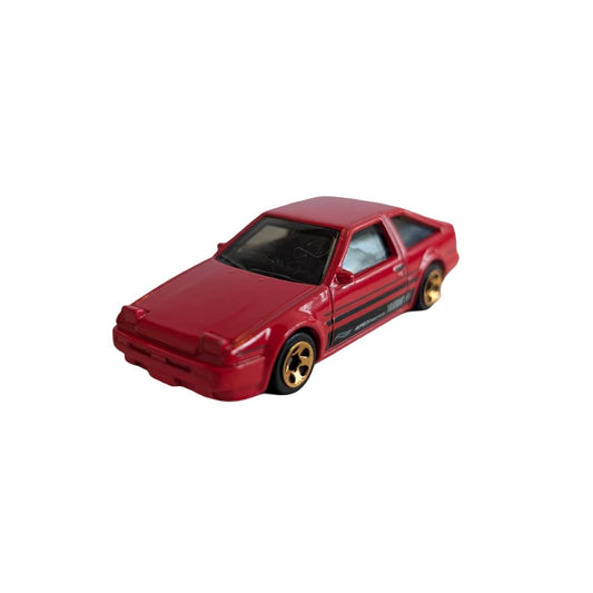 Hot Wheels Toyota AE86 Sprinter Trueno Rot – 1:64 Modellauto lose / gebraucht