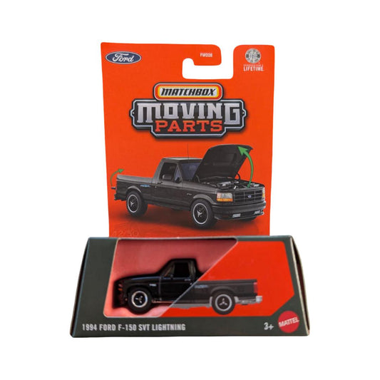 Matchbox Moving Parts 1994 Ford F-150 SVT Lightning – 2026 – Schwarz – OVP