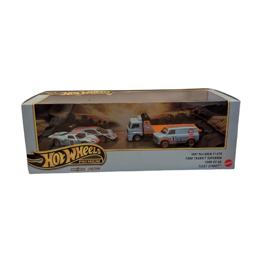 Hot Wheels Premium Gulf Racing Collector Set 1:64