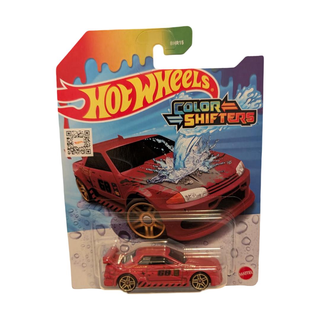 Hot Wheels Color Shifters Nissan Skyline GT-R R32 – Farbwechsel Rot/Schwarz – 1:64 – OVP