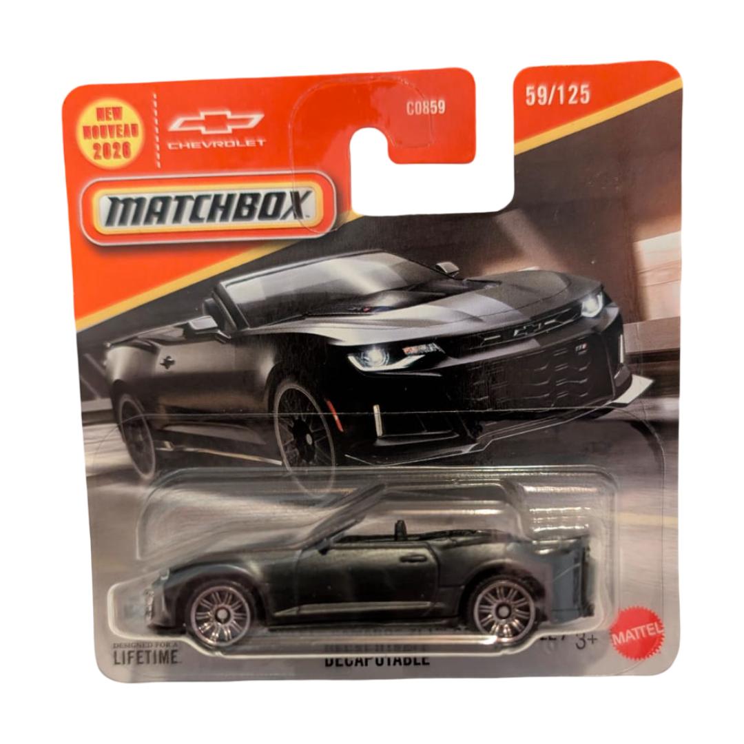 Matchbox 2024 Chevrolet Camaro ZL1 Convertible – Mainline 2026 – 59/125 – Neu & OVP