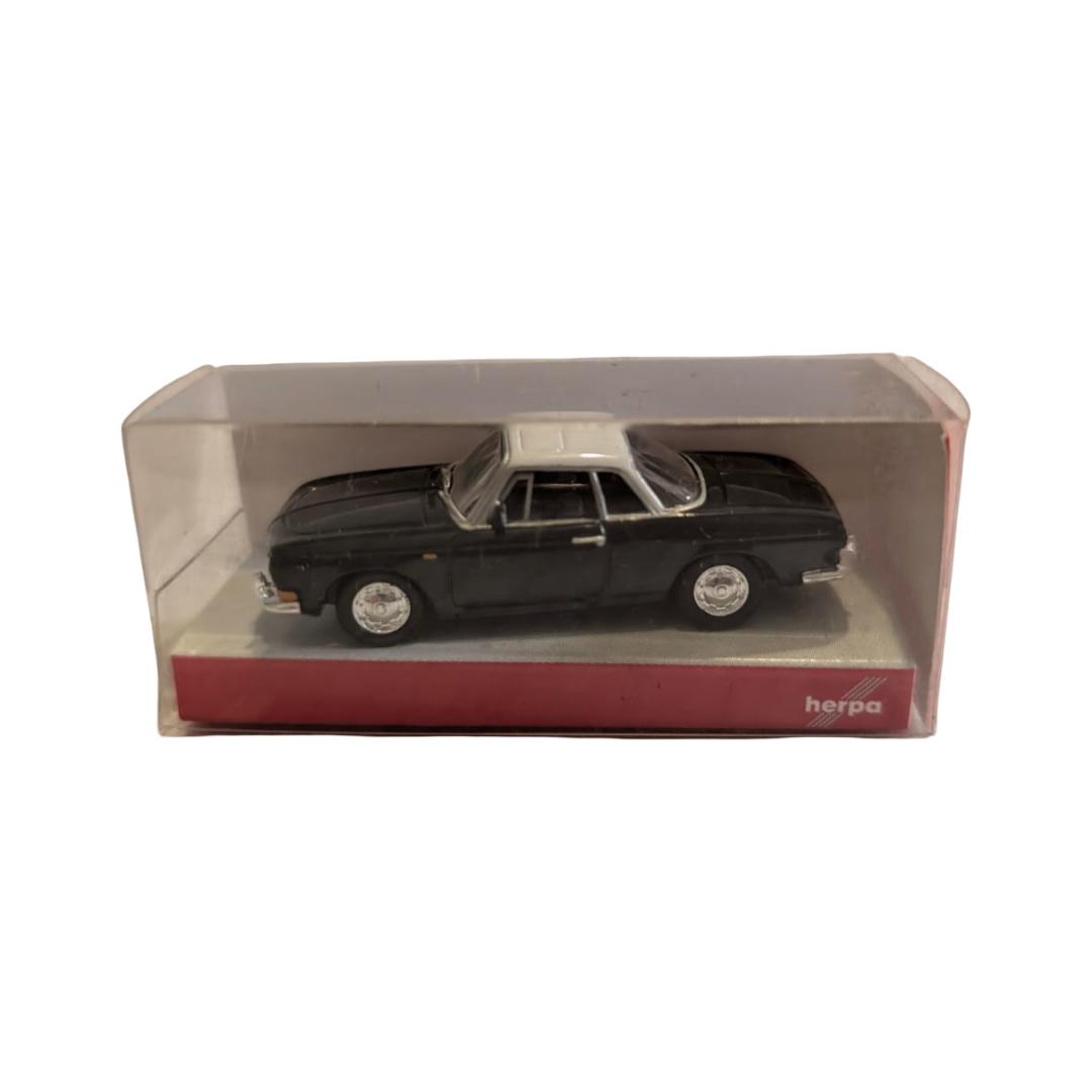Herpa 023382 VW Karmann Ghia Typ 34 schwarz/weiß – 1:87 – OVP