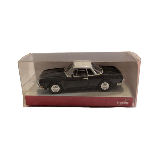 Herpa 023382 VW Karmann Ghia Typ 34 schwarz/weiß – 1:87 – OVP